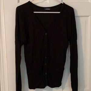 Black button down shirt